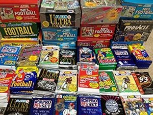 100 Vintage Football Cards in Old Sealed Wax ...