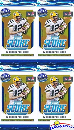 2018 Score NFL Football Lot of FOUR(4) Factor...