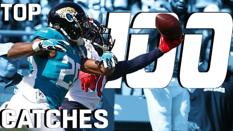 Top 100 Catches of the 2018 Season! | NFL Hig...