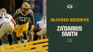 Packers place LB Za'Darius Smith on injured...
