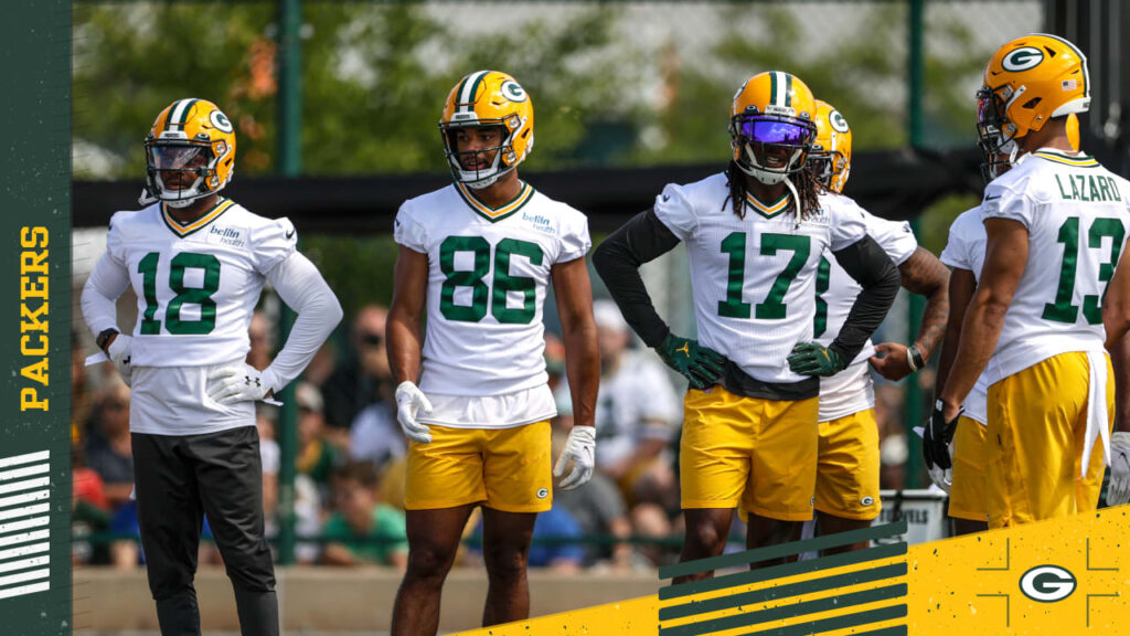 At receiver, Packers feel strength in numbers