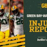 Packers list three as questionable for Sunday