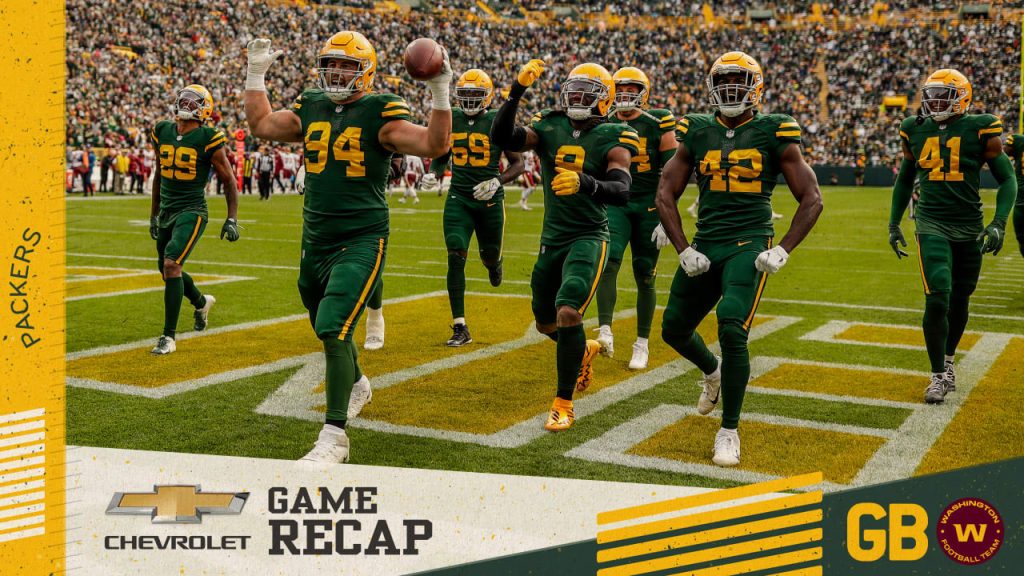 5 takeaways from Packers’ victory over Washington